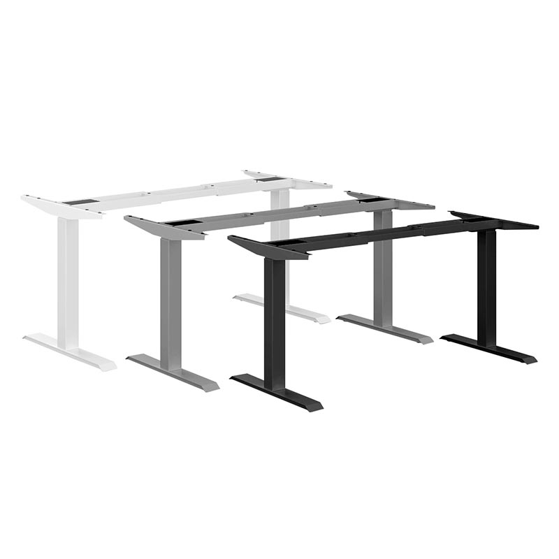 Slim 2-traps bureauframe met elektrische lift